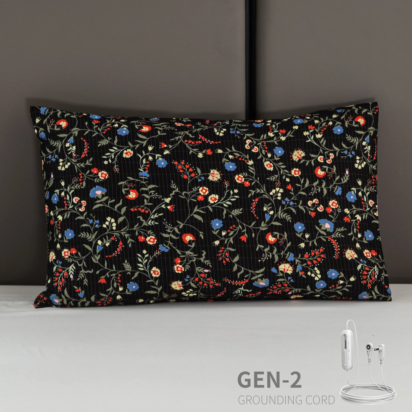 High Quality 95 Cotton and 5 Silver Earthing Pillowcase with Grounding Cord for Body