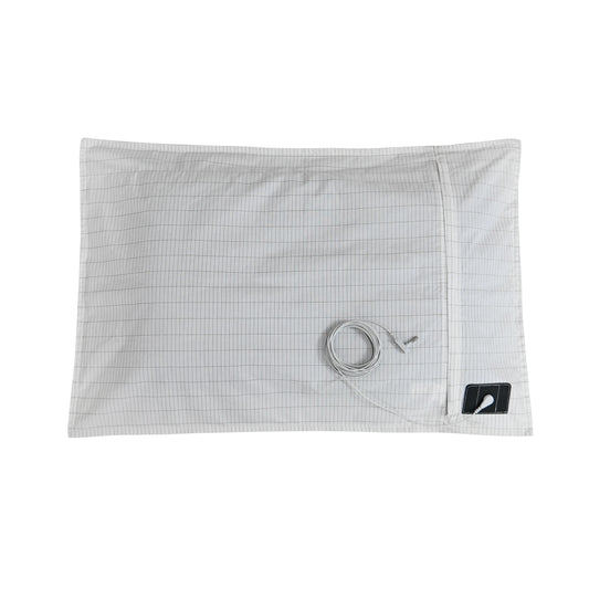 Grounding pillow case with conductive silver fiber Organic Cotton Earthing Pillow case for Better Sleep Natural Health