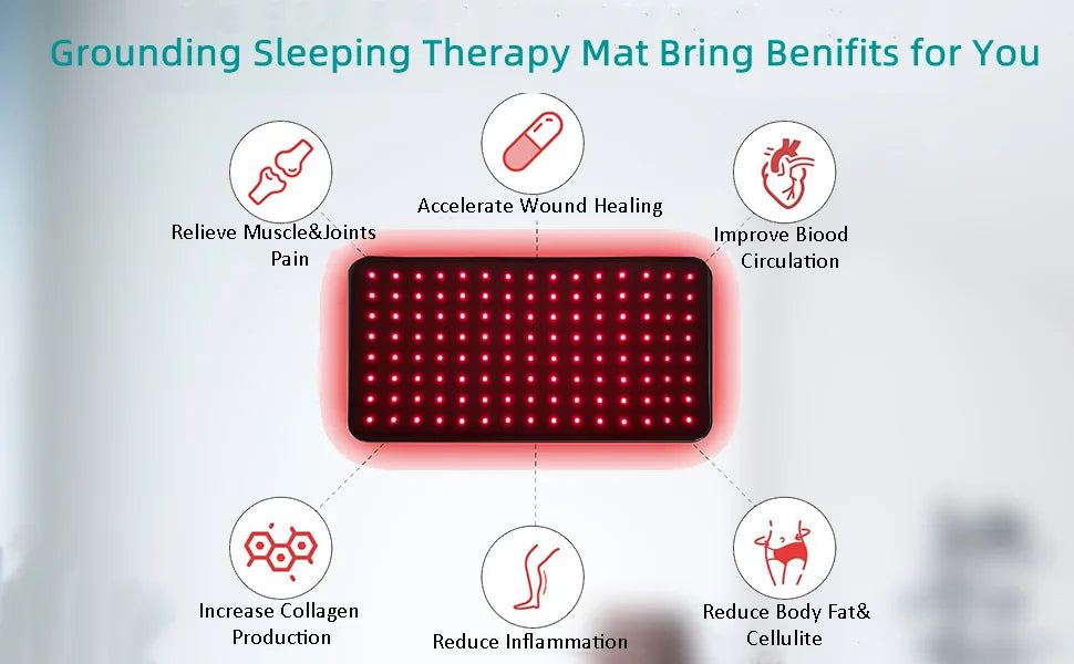 Grounding 68*132cm mat Grounding Leather Mattress Conductive Leather Earthing mattress  for Better Sleep Reduce Stress