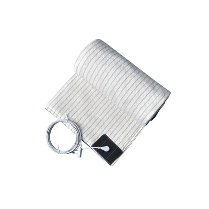 Grounding blanket conductive silver fiber Earthing bed sheet grounded Throw kit blanket for Better sleep well healthy