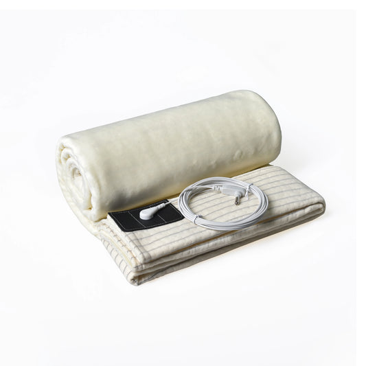 Grounding blanket conductive silver fiber Earthing bed sheet grounded Throw kit blanket for Better sleep well healthy