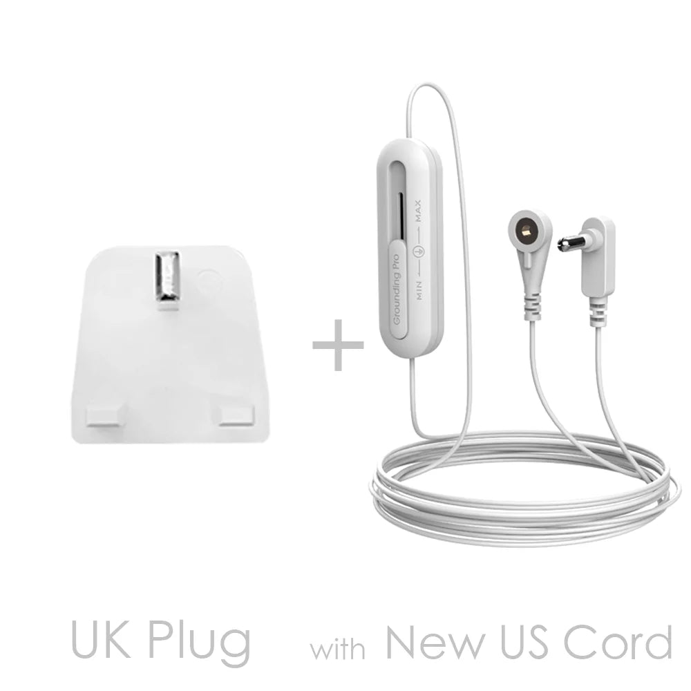 Earthing Socket plug with grounding cord for Earthing sheet /  pillow case / earthing mat