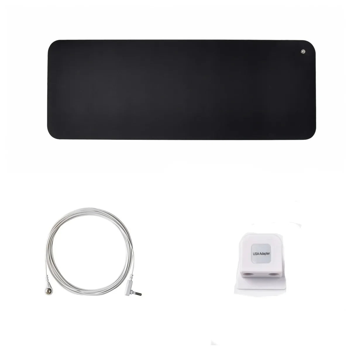 Earthing 40*60cm SBR Sponge Mouse mat Grounding sleep mat conductive leather foot mat desk mat for Better healthy