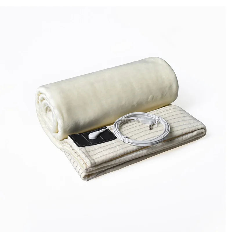 Grounding blanket conductive silver fiber Earthing bed sheet grounded Throw kit blanket for Better sleep well healthy
