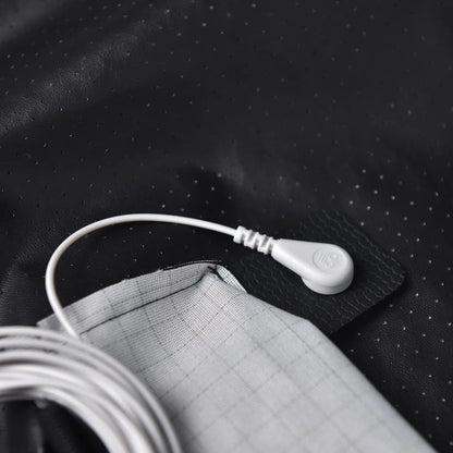 Grounding bed Leather Conductive Pillow Case Earthing pillow case conductive breathable leather mat for Better sleep