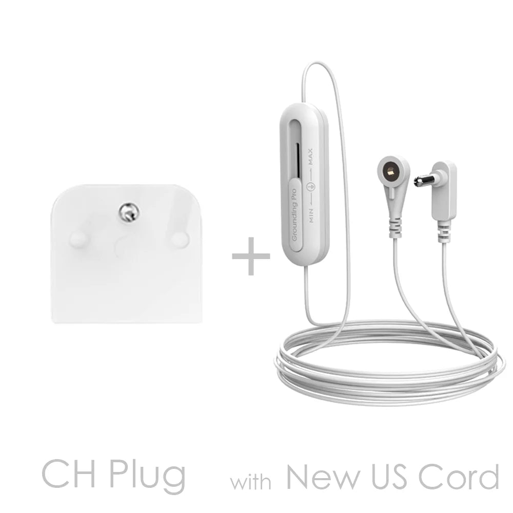 Earthing Socket plug with grounding cord for Earthing sheet /  pillow case / earthing mat