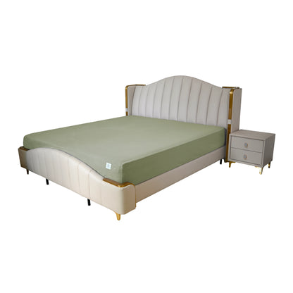 Earthing 140*200*30cm fitted sheet Organic cotton with Conductive silver fiber Grounding bed sheet for Nature Wellness