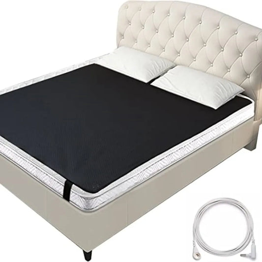 Grounding Leather Mattress Grounding sleep mat Conductive Leather Earthing mattress pad for Better Sleep Reduce Stress
