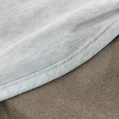 Silver Fabric Blanket with Organic Cotton for 4G 5G EMF Protection Gray Color