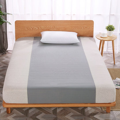 Earthing Flat bed Sheet Silver Antimicrobial Conductive  Grounding Bedding