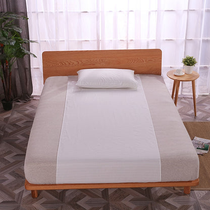 EARTHING Half Bed Sheet Silver Antimicrobial Fabric Conductive Grounding Cotton Flat Sheet