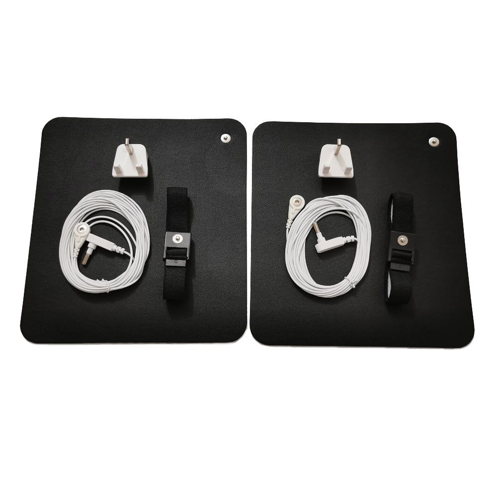 Earthing Mat Mouse Pad with Earthing Cord and Waistband 2 Sets