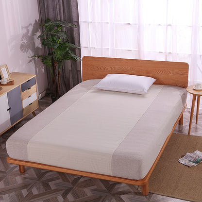 EARTHING  Flat sheet Half bed Sheet Silver Antimicrobial Conductive Grounding Organic Cotton Bedding Set